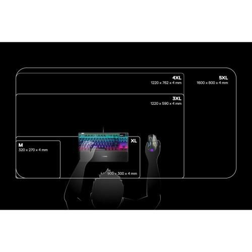 Килимок ігровий для миші SteelSeries QcK Prism Cloth 5XL ETAIL RGB, 1600x800x4мм (63524)