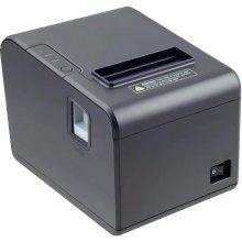 Принтер чеків Xprinter XP-Q804S, термодрук, 260 мм/с, стрічка 80мм, USB/Serial/Lan, авторізак, чорний