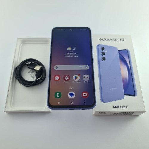Смартфон Samsung Galaxy A54 (A546E) 128Gb Violet (SM-A546ELVASEK) USED **