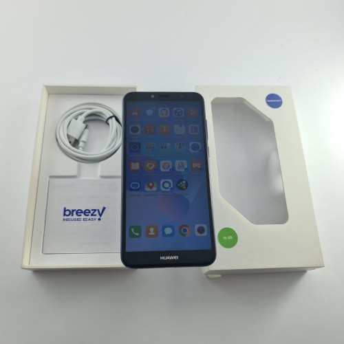Смартфон Huawei Y6 2018 2/16Gb Blue (ATU-L11) USED **