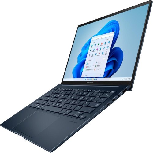Ноутбук Asus UX3405MA-QD869W 14 OLED/Intel U7-155H/16Gb/SSD 512Gb/Intel Arc/W11/BL/Sleeve/Ponder Blue (90NB11R1-M01H70)