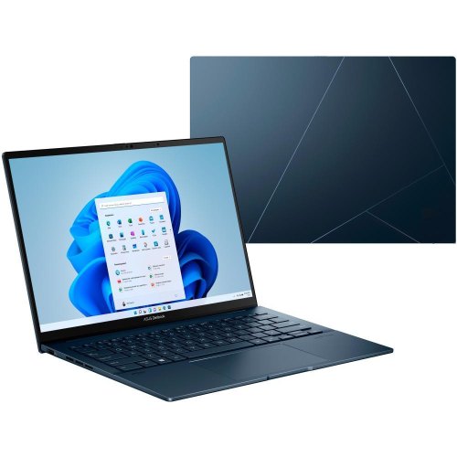 Ноутбук Asus UX3405MA-QD869W 14 OLED/Intel U7-155H/16Gb/SSD 512Gb/Intel Arc/W11/BL/Sleeve/Ponder Blue (90NB11R1-M01H70)