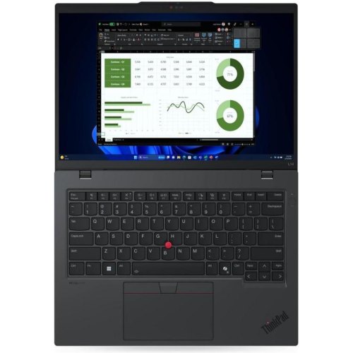 Ноутбук Lenovo ThinkPad L14 Gen 5 14 FA/AMD R5 PRO 7535U/32Gb/1TB SSD/UMA/DOS/BL/Black (21L6S2QC00)