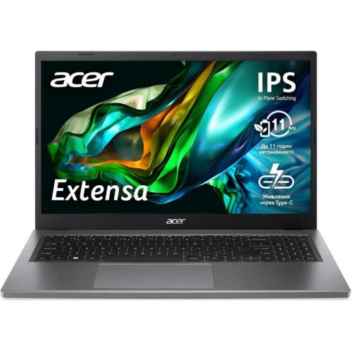 Ноутбук Acer Extensa 15 EX215-23-R373 15 FHD IPS/AMD R5-7520U/8Gb/SSD 512Gb/UMA/noOS/Steel Gray (NX.EH3EU.01G)