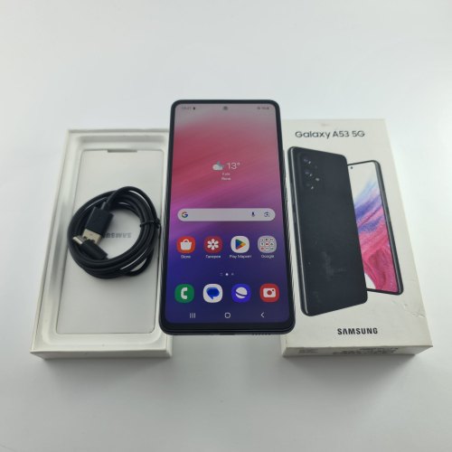 Смартфон Samsung Galaxy A53 (A536E) 256Gb Black (SM-A536EZKDSEK) USED **