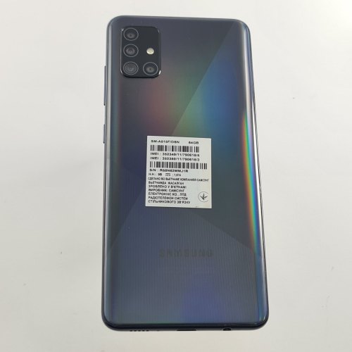 Смартфон Samsung Galaxy A51 64 GB Black USED **