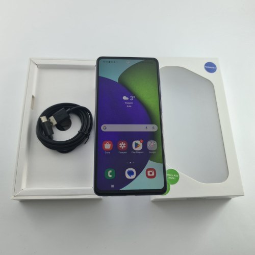 Смартфон Samsung Galaxy A52 (A525F) 256Gb Light Violet (SM-A525FLVISEK) USED **