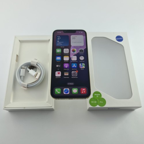 Смартфон iPhone 13 Pro 128GB Gold, Model A2638 USED **