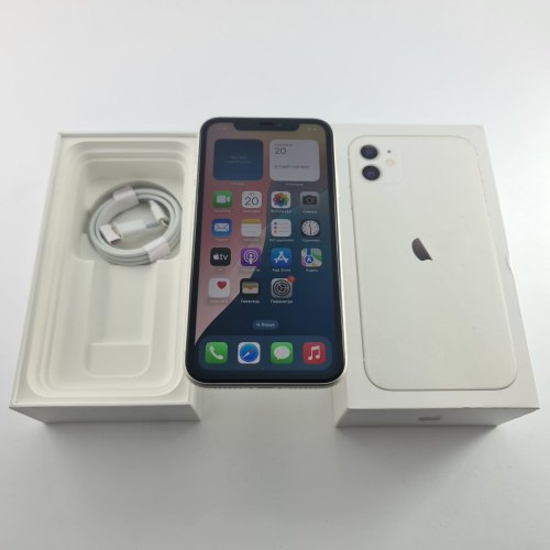 Смартфон iPhone 11 128GB White, Model A2221 USED **