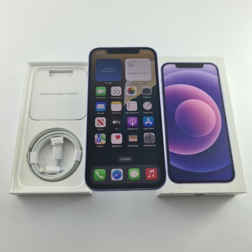 Смартфон iPhone 12 128GB Purple, Model A2403 USED **
