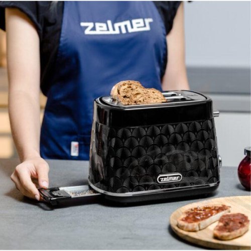 Тостер ZELMER ZTS8010, 780-930Вт, на 2 тости