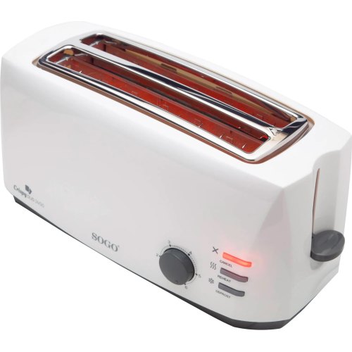 Тостер SOGO SS-5485, 1400Вт, 4 скибки, електронний контроль рівня температури (6 рівнів)