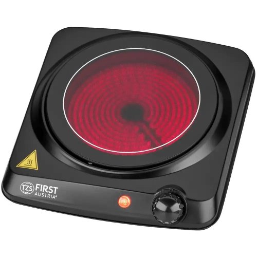 Настільна плита FIRST FA-5097-1, 1200Вт, діаметр конфорки 175 мм, інфрачервона, робоча поверхня із загартованого скла