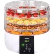 Сушарка для овочів та фруктів ZELMER ZFD1005, 520Вт, LED, завантаження 10кг (2.5кг на лоток)