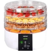 Сушарка для овочів та фруктів ZELMER ZFD1005, 520Вт, LED, завантаження 10кг (2.5кг на лоток)
