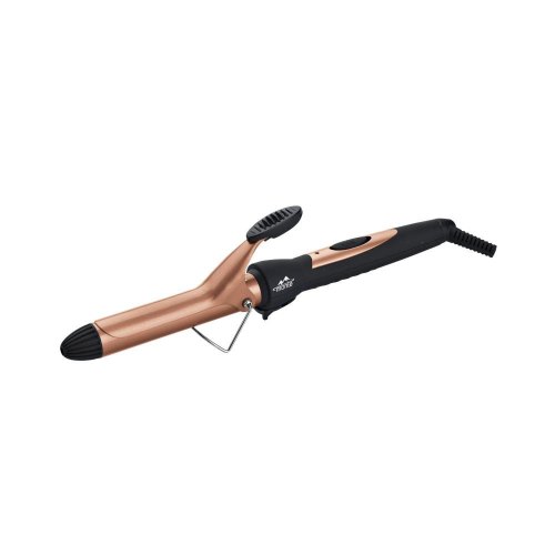 Щипці для волосся MONTE MT-5103 G, 25Вт, 25мм, температура до 180 градусів, обертовий шнур, чорно-золотисті