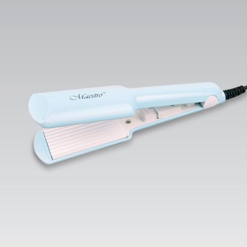 Щипці для волосся Maestro MR-270, 23Вт, насадки гофре 34х65мм, керамічне покриття, індикатор роботи