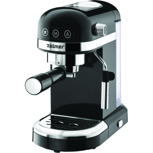 Кавомашина еспресо ZELMER ZCM7295, 1350Вт, 20 бар, бак для води 1.4л, регулювання об'єму, підігрів чашок