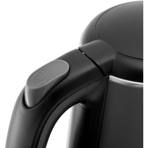 Електрочайник FIRST FA-5407-4-GR, 1200Вт, 1л, фарбована сталь, подвійні стінки