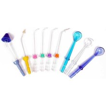 Насадки до іригатора SOGO SS-12335, 9шт (стандартна, ортодонтична, пародонтологічна, для чищення носа, для чищення язика)