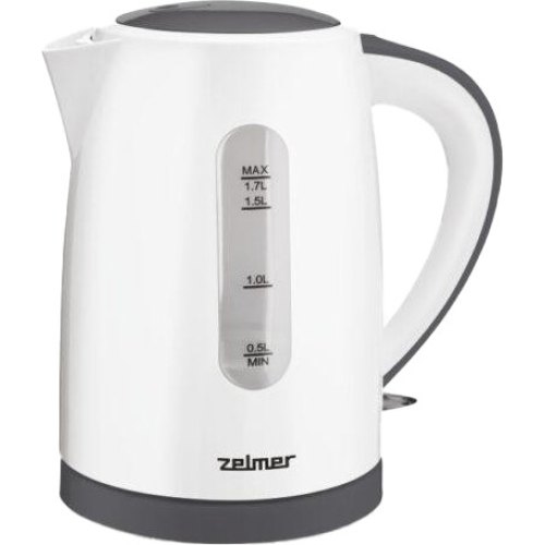 Електрочайник ZELMER ZCK7619, 2200Вт, 1.7л, пластик, контролер STRIX