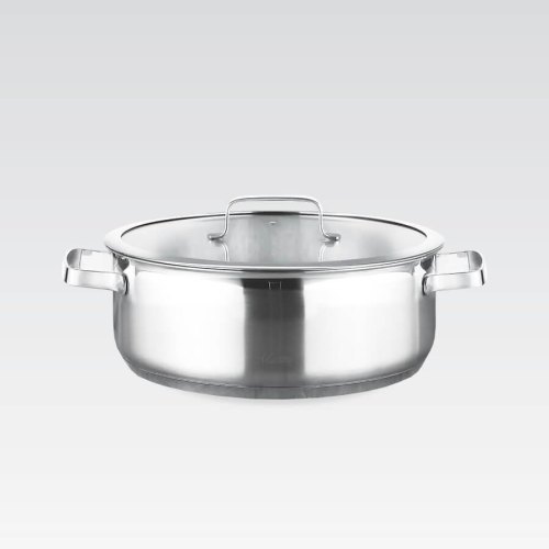 Каструля з кришкою Maestro MR-3514-22, діаметр 22см, 2л