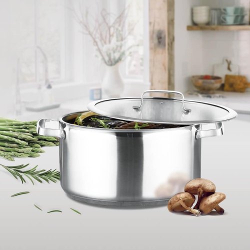 Каструля з кришкою Maestro MR-3514-24, діаметр 24см, 6 л