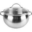 Каструля Maestro MR-3516-24, діаметр 24см, 6 л, нержавіюча сталь