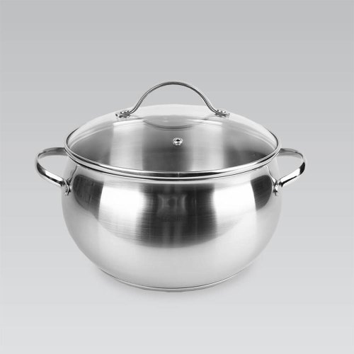 Каструля Maestro MR-3516-24, діаметр 24см, 6 л, нержавіюча сталь