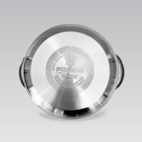 Каструля Maestro MR-3516-24, діаметр 24см, 6 л, нержавіюча сталь
