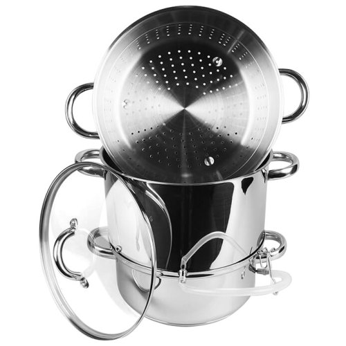 Соковарка Maestro MR-1030, 8л, ємність для збору соку 2.5л, об'єм нижньої кастрюлі 4.5л