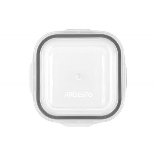 Контейнер для зберігання Ardesto Gemini AR1230SQ, 300мл, квадратний, боросилікатне скло