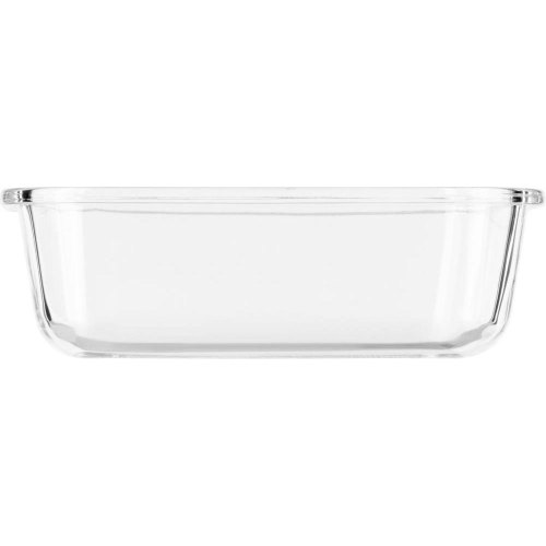 Контейнер для зберігання Ardesto Gemini AR1260RC, 600мл, прямокутний, боросилікатне скло