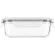 Контейнер для зберігання Ardesto Gemini AR1260RC, 600мл, прямокутний, боросилікатне скло