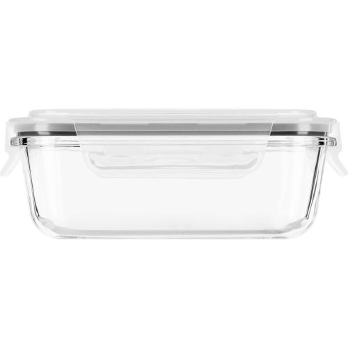 Контейнер для зберігання Ardesto Gemini AR1260RC, 600мл, прямокутний, боросилікатне скло
