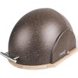 Хлібниця Maestro MR-1678G-Brown, дерев'яна основа, темно-коричнева