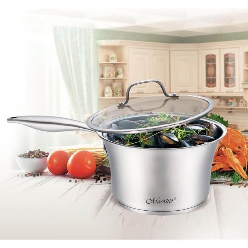 Ківш Maestro MR-3505-16S, 16x9.5 cм, 1.25л