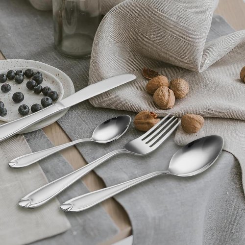 Столовий набір Maestro MR-1530, 24 предмети, нержавіюча сталь