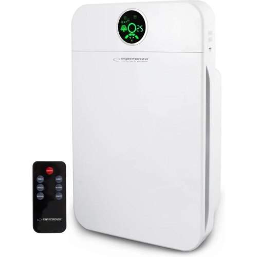 Очищувач повiтря Esperanza EHP002 Air Purifier, до 40 кв.м, 4 ступені фільтрації, генератор негативних іонів, таймер, нічний режим