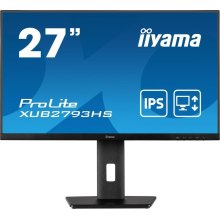Монітор iiyama XUB2793HS-B7 27 IPS РК, 1920х1080, 100Гц, 16:9, 1мс (MPRT), 300 кд/м2, Adaptive Sync, 1xHDMI 1.4, 1xDP