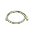 Патч-корд KINGDA RJ45, UTP, cat.6, 0.5m, 24AWG, CU, сірий (KD-PAUT6050GY)
