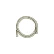Патч-корд KINGDA RJ45, UTP, cat.6, 2m, 24AWG, CU, сірий (KD-PAUT6200GY)