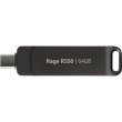 USB флеш Patriot RAGE R550 64GB USB 3.2 Gen 1 Swing Type-A/Type-C (PE64GR550DSAD)