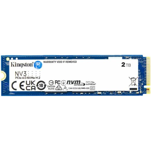 Накопичувач SSD M.2 Kingston NV3 2000GB PCIe 4.0 NVMe (SNV3S/2000G)