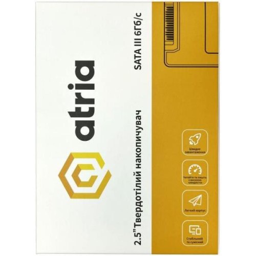 Накопичувач SSD 2.5 Atria XT200 1024GB SATA 3.0 (ATSATXT200/1024)