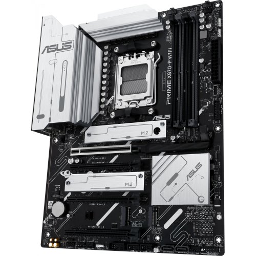 Материнська плата ASUS PRIME X870-P WIFI sAM5, 4xDDR5, HDMI, 2xUSB4, 4xPCIe, 4xM.2, 2xSATA, LAN 2.5Gb