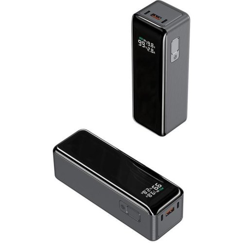 Зовнішній акумулятор Powerbank Atria WPD-160S 30000mAh, 160W, USB-C laptop/phone
