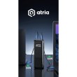 Зовнішній акумулятор Powerbank Atria WPD-160S 30000mAh, 160W, USB-C laptop/phone