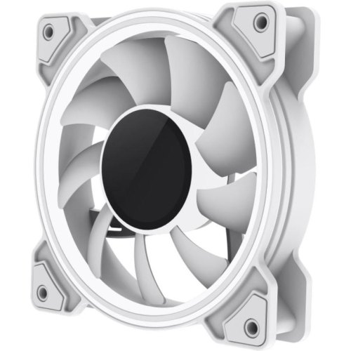 Кулер для корпусу GAMEMAX Dual Ring Infinity WH, 120mm, 47 CFM