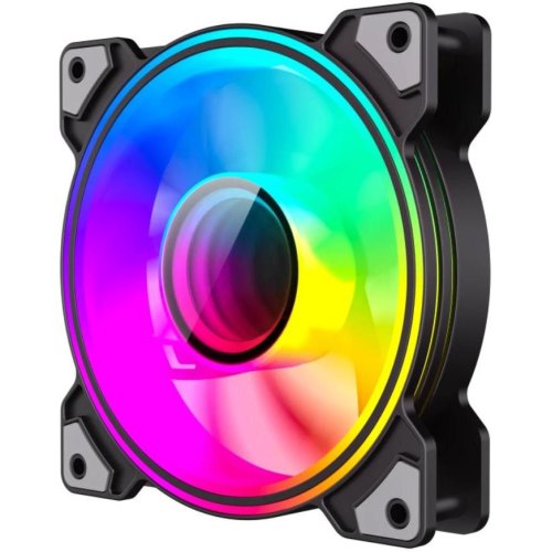 Кулер для корпусу GAMEMAX Dual Ring Infinity BK, 120mm, 47 CFM